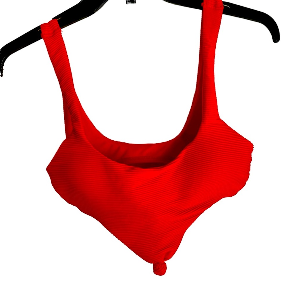 Kiva swimwear red top
